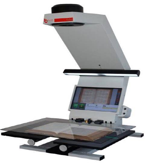 Book2net kiosk A2(生产型）非接触式案卷扫描仪